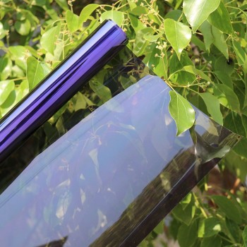 Sunice 15% VLT Chameleon Color Nano Ceramic Window Film Solar Tint Film High Anti-UV Car Glass Sticker Side Windshield 90CMx50CM