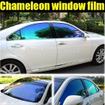TXD CAR STICKER New Product Car Tinted Window Vinyl Chameleon Solar Film 1.52*30M by Free Shipping