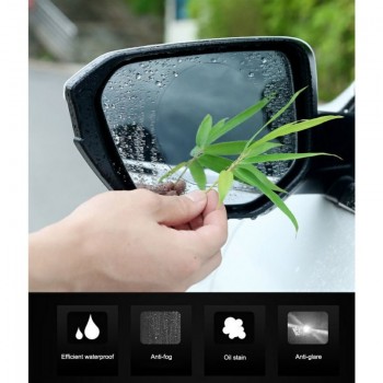 Cars Motorcycles General-Purpose Rearview Mirrors Rain-Proof Membranes Anti-Fog Flooding Film Blue