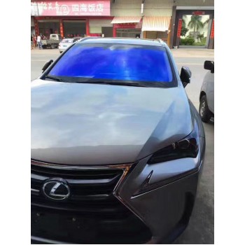 50cm*300cm/lot Chameleon Car Side Window Solar Film Tint protective Car Sticker with free shipping