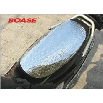 2pcs Motorcycle Sun Protection Mats Electric Car Cushion Reflective Aluminum Foil Insulation Film