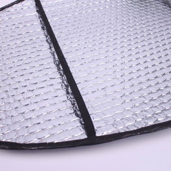 2pcs Motorcycle Sun Protection Mats Electric Car Cushion Reflective Aluminum Foil Insulation Film