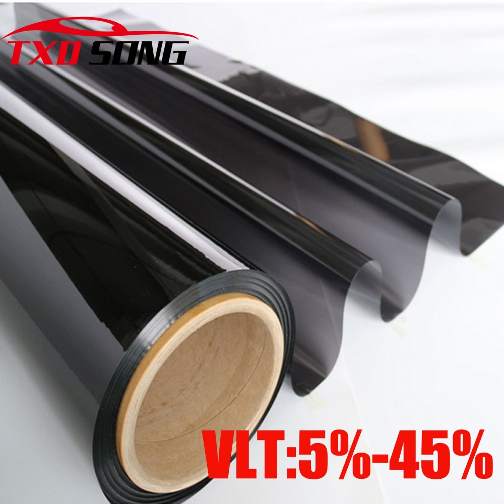 High quality 99% UV solar control window film car tint Window Solar Film 1.52m*12m/Roll by free shipping BK20 model