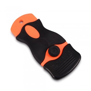 EHDIS Plastic Razor Scraper+5pcs Razor Blades Window Tint Tool Foil Film Glue Air Bubble Removal Clean Squeegee Car Sticker Tool