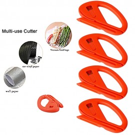 EHDIS 50Pcs Snitty Safety Cutter Vinyl Film Graphic Cutting Tool Paper Decal Vinyl Film Car Wrap Carbon Fiber Paper Cutter Knife