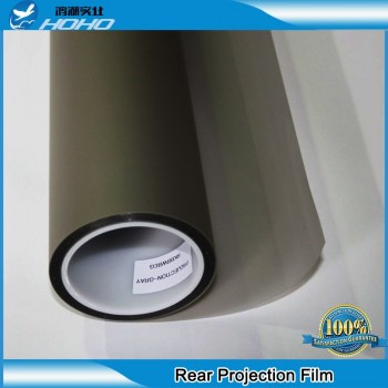 window decoration film 1.524*2m 3Square meter Dark Gray Rear Projection Screen Adhensive Window Film