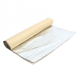 300x100cm 5mm Car Firewall Sound Deadener Heat Shield Insulation Foam Mat Deadening Material Mat Aluminum Foil