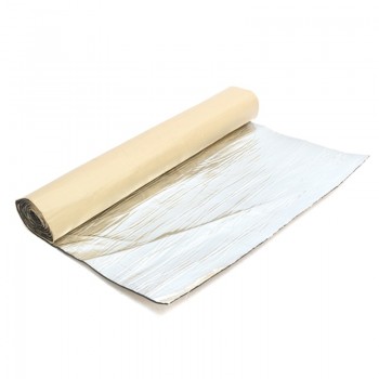 300x100cm 5mm Car Firewall Sound Deadener Heat Shield Insulation Foam Mat Deadening Material Mat Aluminum Foil