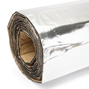 300x100cm 5mm Car Firewall Sound Deadener Heat Shield Insulation Foam Mat Deadening Material Mat Aluminum Foil