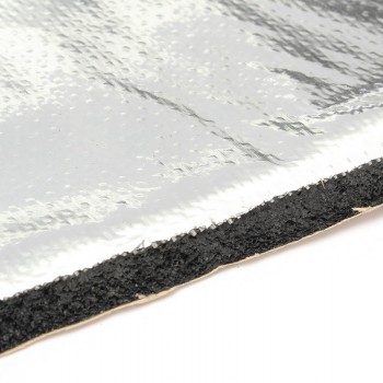 300x100cm 5mm Car Firewall Sound Deadener Heat Shield Insulation Foam Mat Deadening Material Mat Aluminum Foil