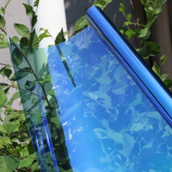 99% UV Proof Nano Ceramic Window Film Wrap Car Clear Glass Chameleon Color Self-adhesive Stickers Decorate Vehicle 0.5x5m