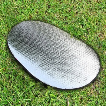 2 Pcs/Set  Motorcycle electric car sun cushion pad heat reflective sheet aluminum sheet sun shade car mats