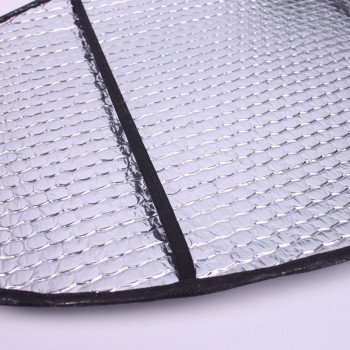 2 Pcs/Set  Motorcycle electric car sun cushion pad heat reflective sheet aluminum sheet sun shade car mats
