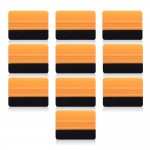 EHDIS 10pcs Vinyl Car Wrap Fabric Felt Squeegee Scraper Auto Window Tint Carbon Fiber Vinyl Wrapping Tools Car Stickers Styling