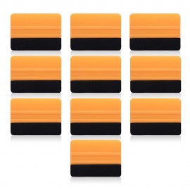 EHDIS 10pcs Vinyl Car Wrap Fabric Felt Squeegee Scraper Auto Window Tint Carbon Fiber Vinyl Wrapping Tools Car Stickers Styling
