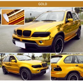 152cm*60cm / 59.84*23.62in Car Adhesives Electroplating Mirror Color Changing Film Car Accessorizes