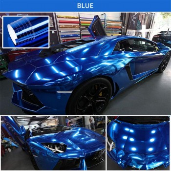 152cm*60cm / 59.84*23.62in Car Adhesives Electroplating Mirror Color Changing Film Car Accessorizes