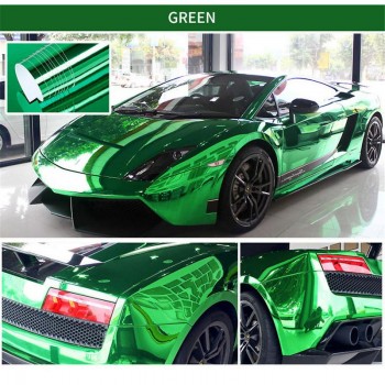 152cm*60cm / 59.84*23.62in Car Adhesives Electroplating Mirror Color Changing Film Car Accessorizes