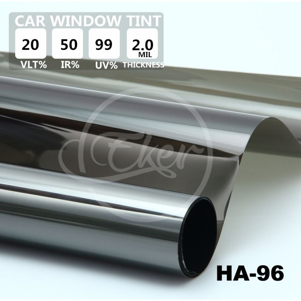 1.52x30M 5FTx98FT VLT20% IR50% UV Rejection 99% Car Window Tint Film Roll High Quality UV Rejection Solar Film