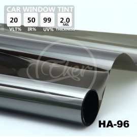 1.52x30M 5FTx98FT VLT20% IR50% UV Rejection 99% Car Window Tint Film Roll High Quality UV Rejection Solar Film
