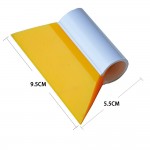 FOSHIO 9.5cm Windshield Water Wiper Blade Scraper Window Glass Silicone Squeegee Car Cleaner Household Cleaning Tool Window Tint