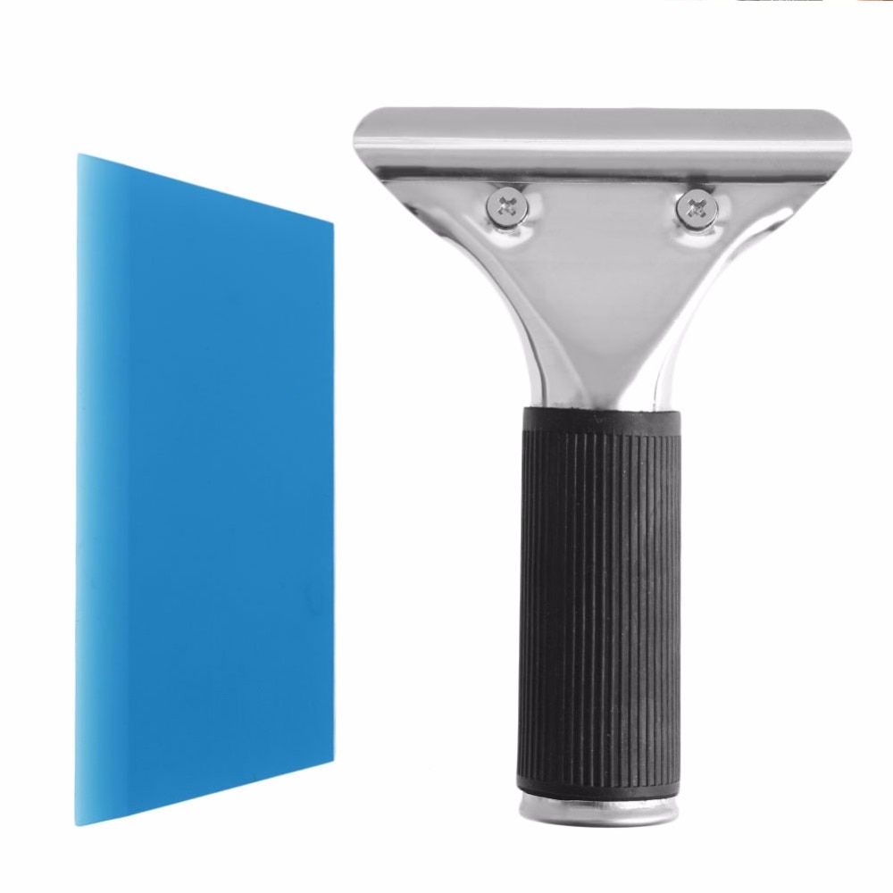 Free shipping New 1 Pc Car Auto Window Film Tinting Squeegee Razor Blade Scraper Tool With Handle