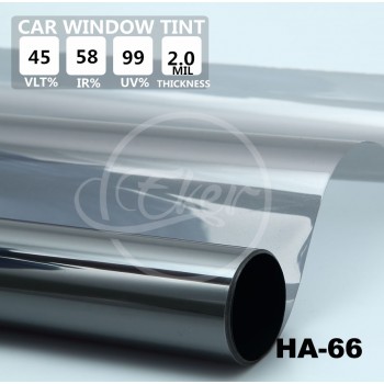 1.52x30M 5FTx98FT VLT45% IR58% UV Rejection 99% Car Window Tint Film Roll High Quality UV Rejection Solar Film