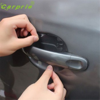 Car-styling Carprie 4pcs Car Universal Clear Side Door Handles Paint Scratches Protective Film td9 dropship