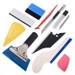 FOSHIO Window Tint Tool Kit Vinyl Car Wrap Stickers Tool Set Auto Car Accessories Carbon Foil Tinting Squeegee Film Cutter Knife