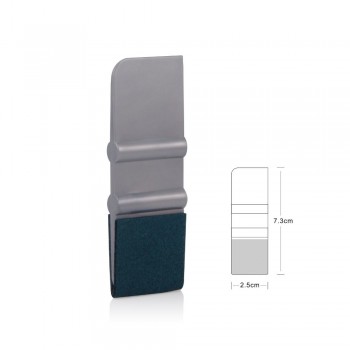 EHDIS Auto Gray Felt Pro Tint Suede Edge Squeegee Brush Scraper Vinyl Film Car Wrapping Household Cleaning Tools Car Sticker
