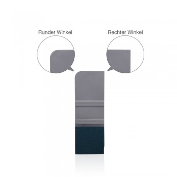EHDIS Auto Gray Felt Pro Tint Suede Edge Squeegee Brush Scraper Vinyl Film Car Wrapping Household Cleaning Tools Car Sticker