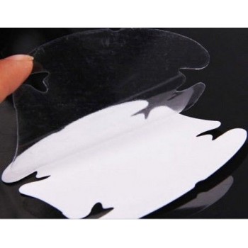 4pcs/set Universal Invisible Clear Adhesive Car Door Handle Paint Scratch Protection Film Sheet