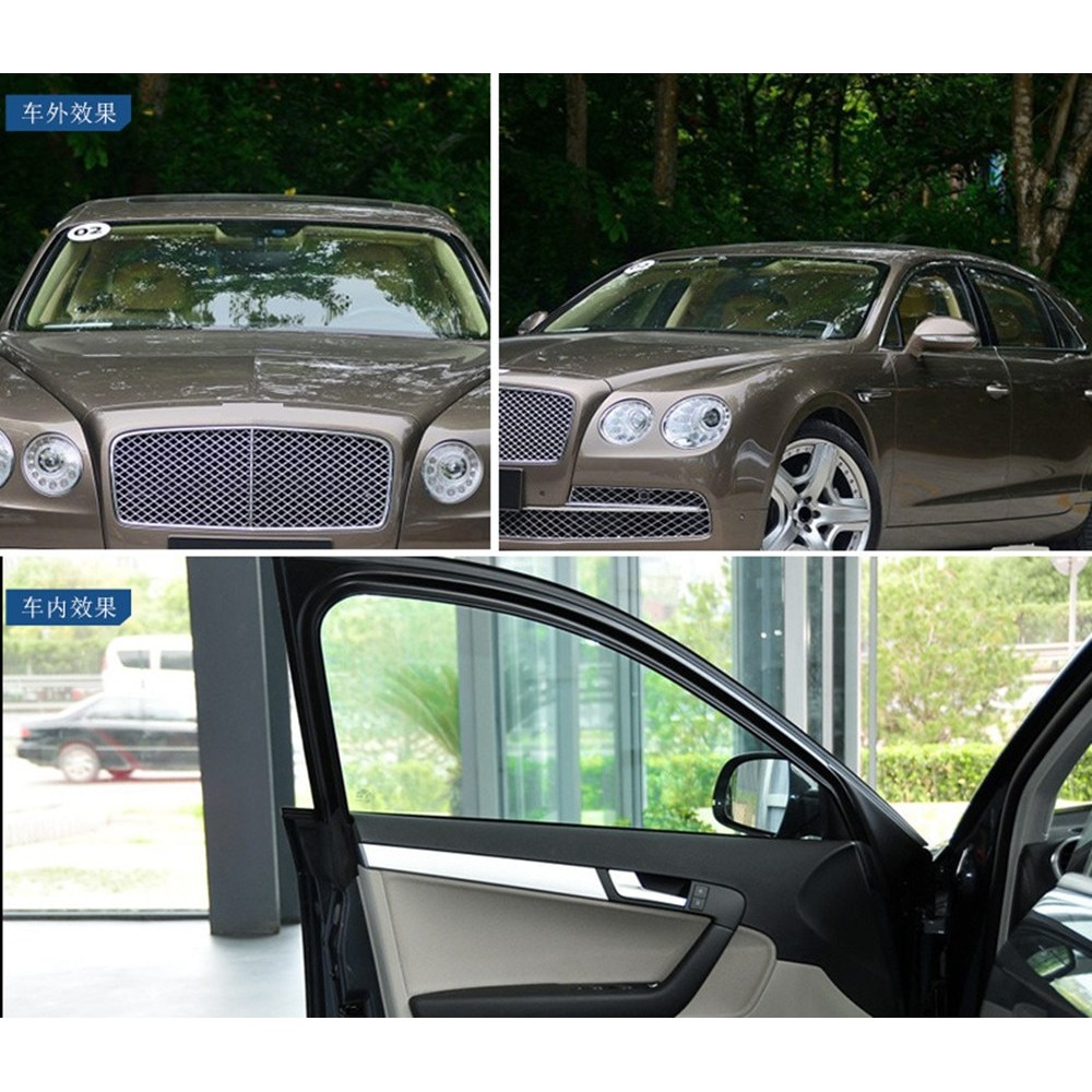 2 Mil 100% UV 70% VLT Auto Caramp;Home Window Tints Nano Ceramic Vinyl Tint Window Film Size 152cm x 300cm