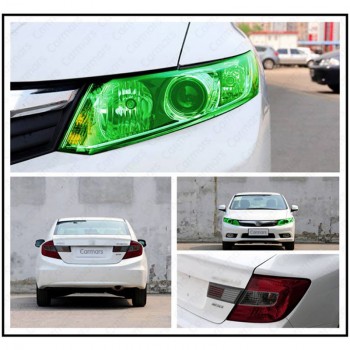 2019 Car Headlight Film Transparent Chameleon Changing Tint Wrap Sticker Car Light Lamp Film Car Light Cover Car Styling
