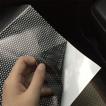 Auto Car 2Pcs Black Side Car Sun Shades Rear Window Sunshades Cover Block Static Cling Visor Shield Screen Interior Accessories