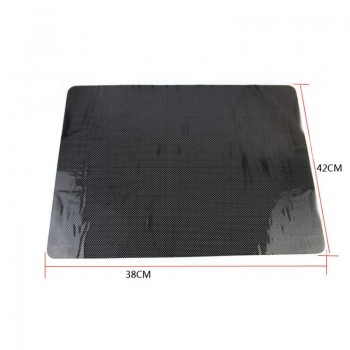 38*42cm 2 Tablets Air Black Grid Car Sun Shade Static Stickers Ultraviolet-Proof Sunscreen Insulation Summer light Transmission