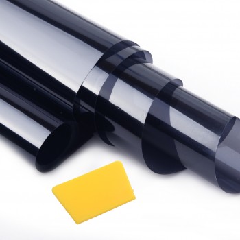 beler Window 50cm x 6m 35% Tint Film Roll Tinting Cover for Auto Car Home Office Glass Black Color