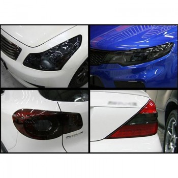 100*30cm Auto Car Light Headlight Taillight Film Sticker Easy Stick Car Motorcycle  Decoration 8 Colors