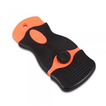 FOSHIO Car Wrap Window Tint Tool Glass Oven Paint Clean Razor Scraper Tape Glue Car Sticker Removing Squeegee+20pcs 1.5 Blade