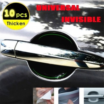Car-styling Carprie 10pcs Universal Invisible Transparent Car Door Handle Protector Films Handle 8D1123 dropship