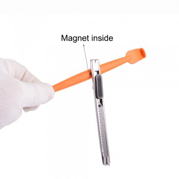 FOSHIO 4pcs Window Tint Tools Vinyl Film Car Wrap Magnetic Squeegee Car Sticker Styling Vehicle Carbon Foil Wrapping Scraper Kit