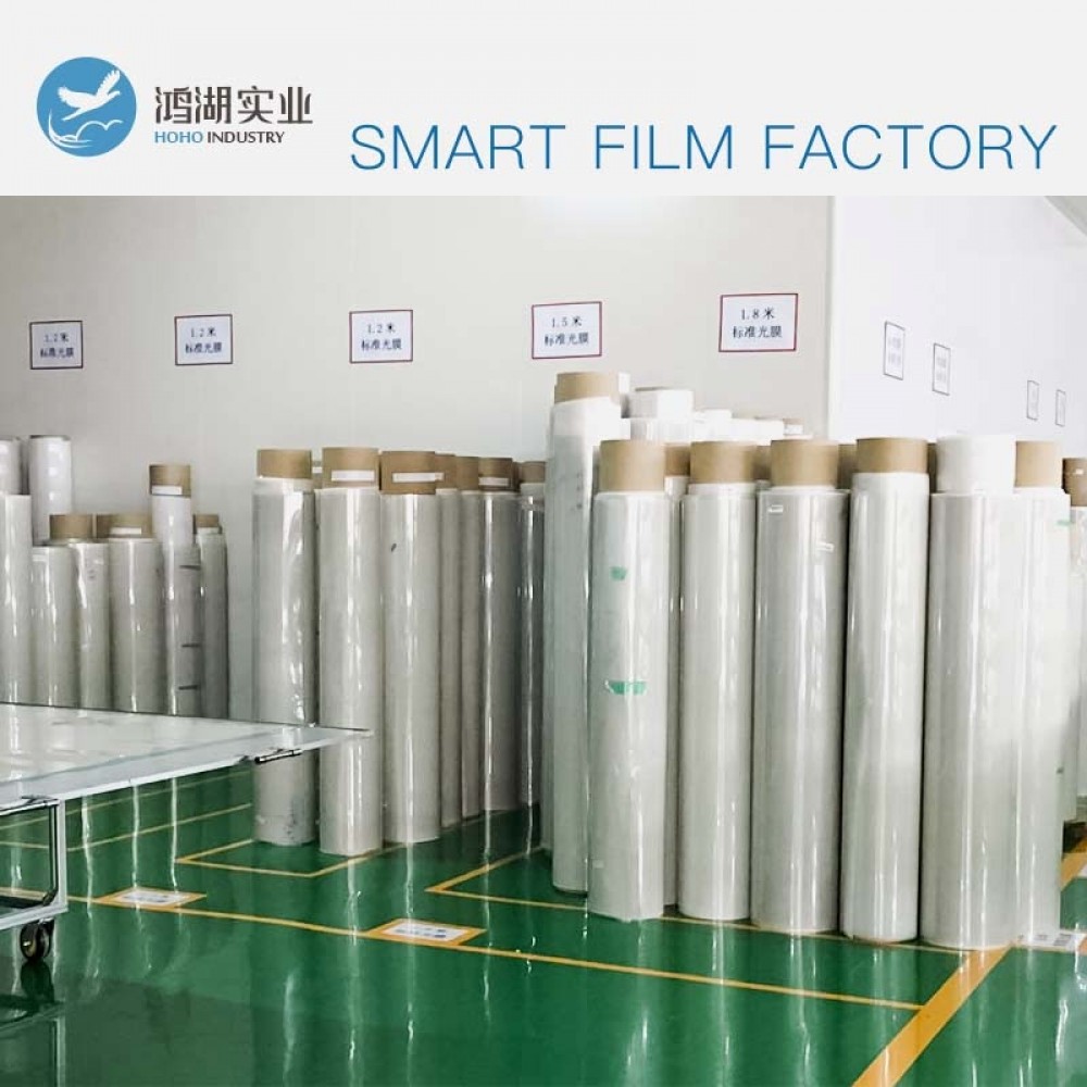 Wholesale 100x1000cm PDLC Smart film for Window Glass Decoration Switchable Smart Film Magical Privacy Film