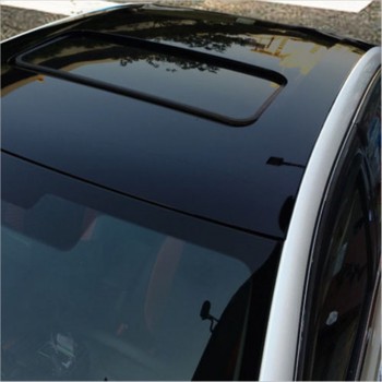 Glossy Car Film With Bubble Free Black Car Roof Vinyl Film Stickers Auto Protective Car styling Accessories20x53(50cm x 135cm)