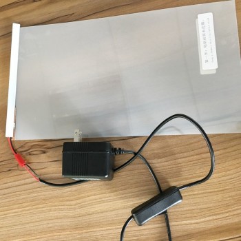 12x6 SAMPLE OF PDLC Smart Switchable Self-adhesive Glass Film Electrochromic Vinyl