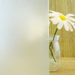 1.22x0.5m Block Windows Film Self Adhesive Privacy Stickers Frosted Decorative film Cling Window Tint Glass Film For Anti-UV
