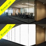 120x100cm PDLC White Smart Film Electrochromic Film Switchable Glass Vinyl +220v/110v power transformer