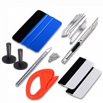 FOSHIO Car Vinyl Wrap Tools Kit Window Tint Carbon Foil Vinyl Film Wrapping Squeegee Cutter Knife Car Sticker Magnet Holders Set