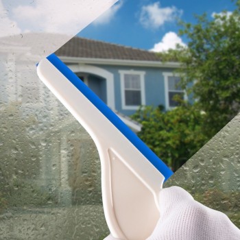 EHDIS Water Wiper Rubber Squeegee+45CM Spare Blades Vinyl Car Foil Film Wrap Tools Scraper Window Tint/Auto Car Cleaning Tools