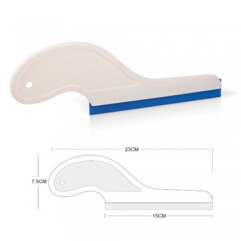 EHDIS Water Wiper Rubber Squeegee+45CM Spare Blades Vinyl Car Foil Film Wrap Tools Scraper Window Tint/Auto Car Cleaning Tools