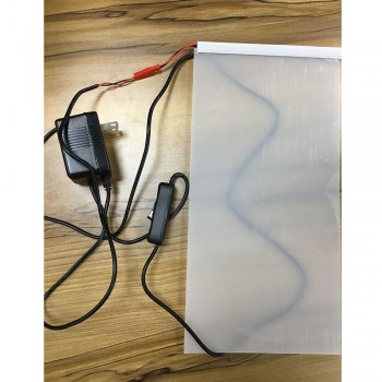 6 X 12 White PDLC Smart Film Eglass Switchable Glass Tint Electrochromic Vinyl